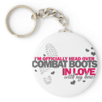 Head over Combat Boots Key Chain
