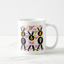 head over heels valentine mug