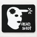 HEAD SHOT mousepads