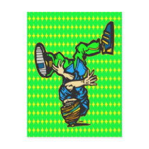 Head Spin Dance Post Card