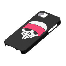 Headbanded Skull iPhone 5 Cover
