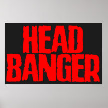 Headbanger Poster
