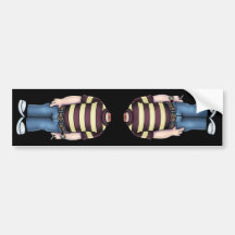 headless-boy-T Bumper Stickers