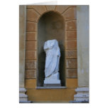 Headless Statue Greeting Card