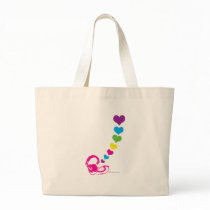 headphone love tote bag