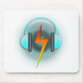 headphone mouse mat mouse mat