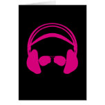Headphone & Sunglasses Card