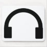 headphones icon mouse pad