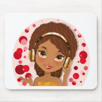 headphones mousepads