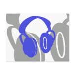 Headphones Postcards