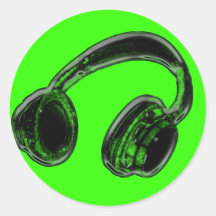Headphones Sticker