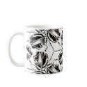Heads Up 1920s vintage illustration as bee hive mugs
