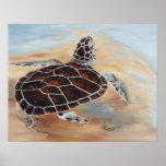 Head's Up Turtle Print