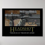 Headshot posters