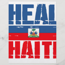 Heal Haiti Flyer Design