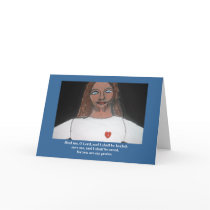 HEAL ME, O LORD GREETING CARD