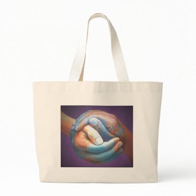 Heal the Earth Canvas Bag by raanaj