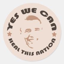 HEAL THIS NATION Stickers