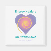 Healers Do It Fridge Magnet