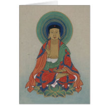 Healing Buddha greeting card