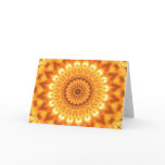 Healing Energy Sunny Mandala Card