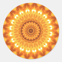 Healing Energy Sunny Mandala Stickers - TBA