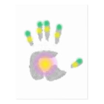 Healing Hand Post Card