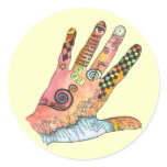Healing Hand stickers