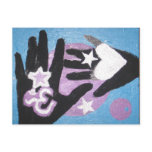 healing hands made by RIMA and Sonja postcards