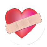 Healing Heart stickers