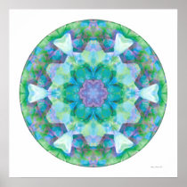 Healing Mandala 10 Poster
