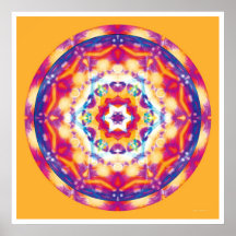 Healing Mandala 12 Print