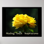 HEALING TOUCH Art INSPIRATIONS Wellness Artwork posters