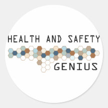 Health and Safety Genius Stickers
