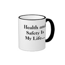 Health and Safety Is my Life - STAND BACK! Mugs