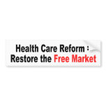 Health Care Reform bumper sticker