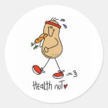 Health Nut Stickers