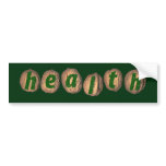 Health Nuts bumper stickers