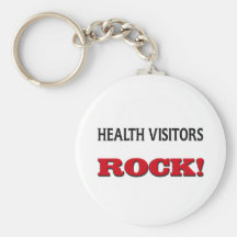 Health Visitors Rock Key Chain