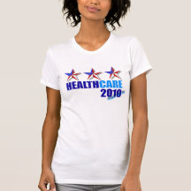 Healthcare 2010 stars - because we care shirt