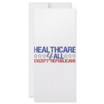 Healthcare 4 all rack cards