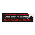 Healthcare Bumper Sticker bumper stickers