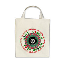 Healthcare Reform Grocery Tote Bags
