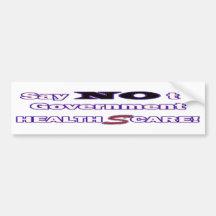 HealthScare Bumper Bumper Sticker