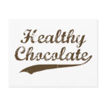 Healthy Chocolate postcards