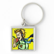 Healthy Diet Keychain