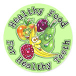 Healthy Food For Healthy Teeth stickers