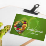 Healthy life  business card business cards