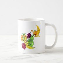 Healthy Nutritional Fruit Coffee Mugs