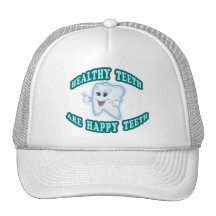Healthy Teeth Are Happy Teeth Mesh Hats